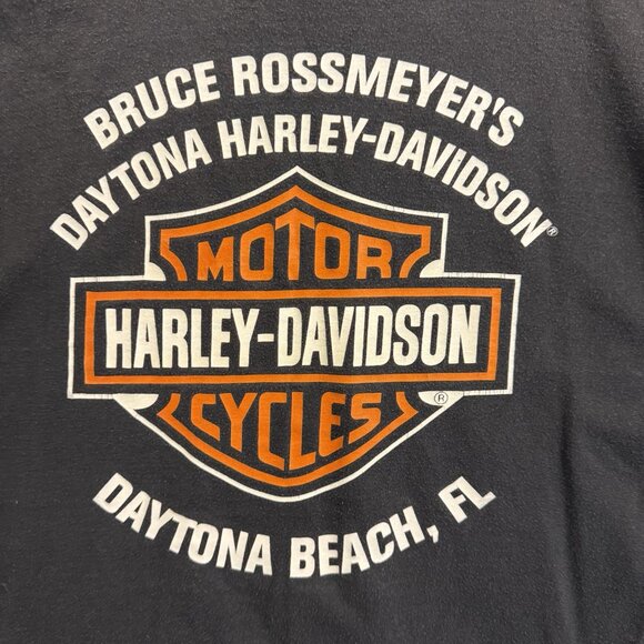 Harley Davidson T Shirt Size Adult Large L Daytona Bike Week 2010 - Picture 9 of 12